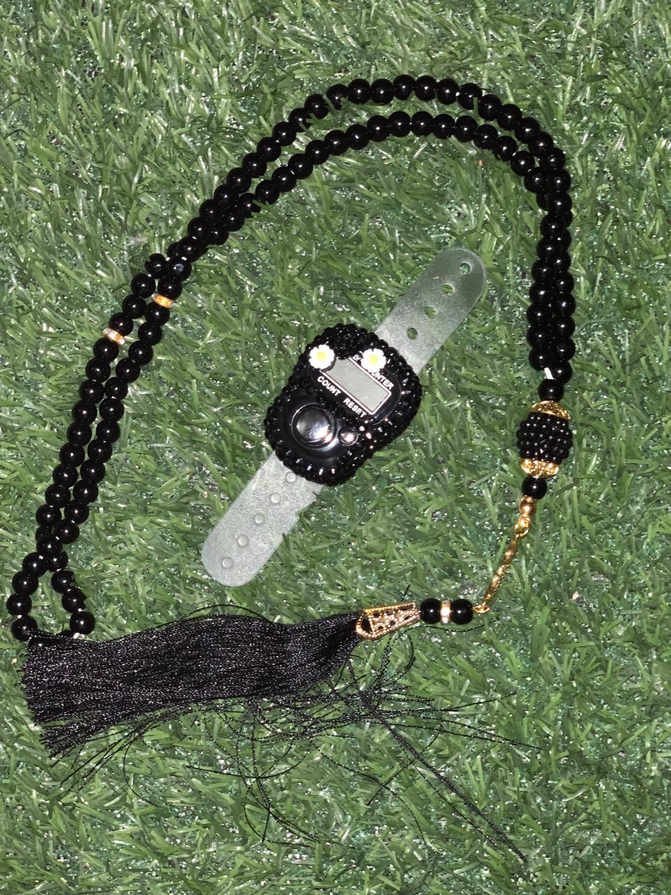 Combo of  Digital and Manual Tasbeeh 4 Colors with Gift Box