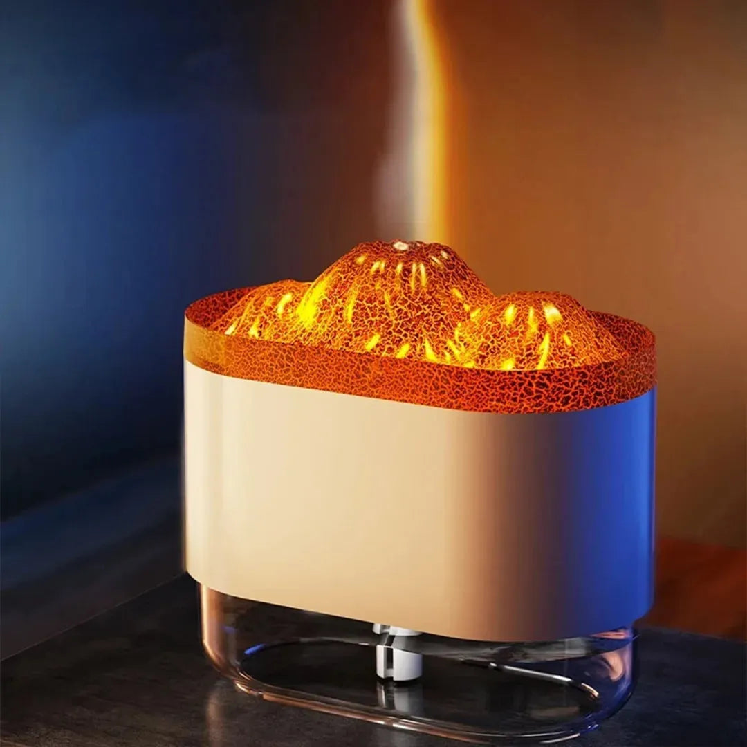 High Quality Humidifier Air Humidifier Ambient Volcano Lamp Simulation 300ml – A331
