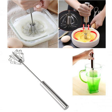Stainless Steel Dough Whisk Mixer – Bread & Flour Mixing Tool for Baking