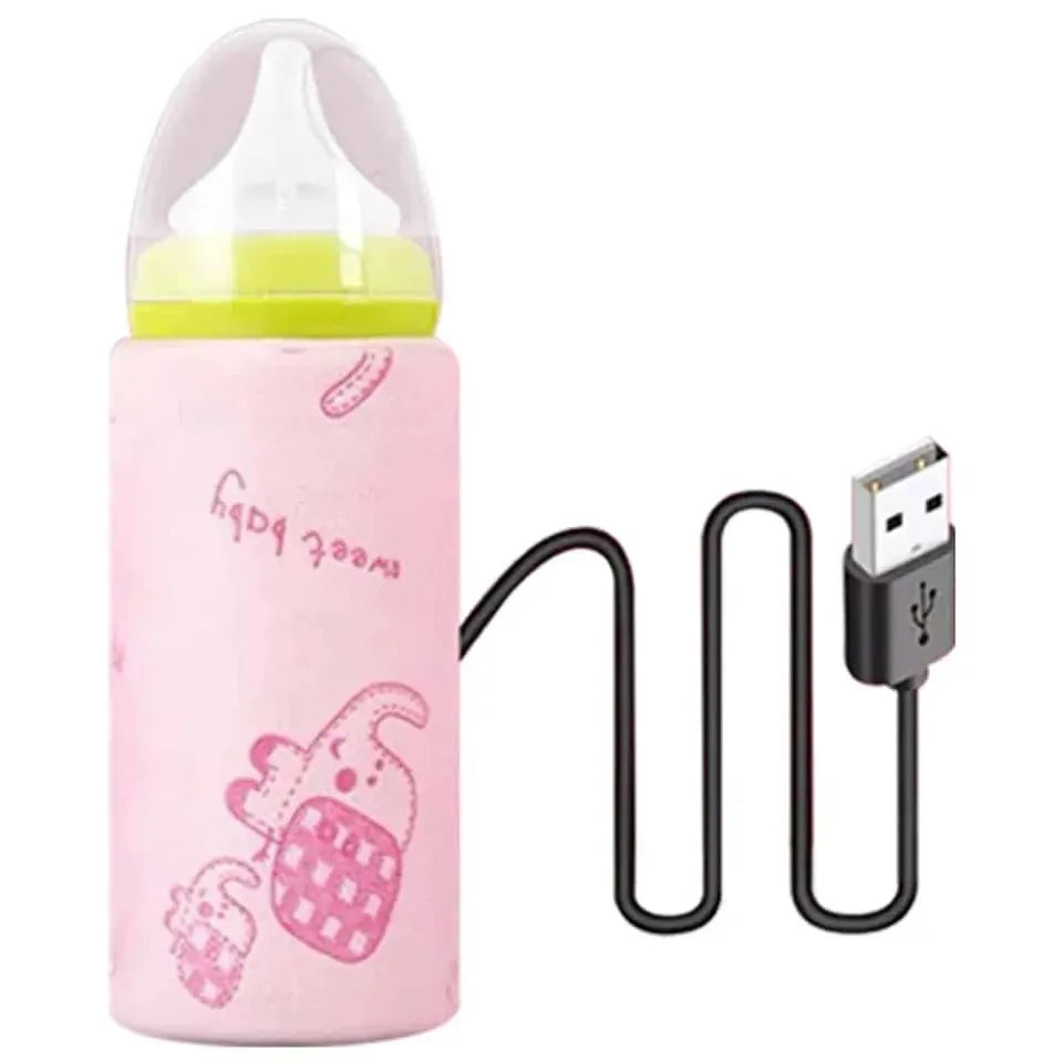 USB Baby Bottle Warmer Bag – Portable Travel Feeder