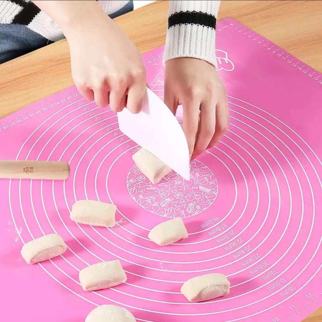 Silicone Dough Rolling Mat for Roti & Pastry