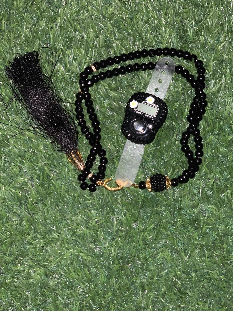 Combo of  Digital and Manual Tasbeeh 4 Colors with Gift Box