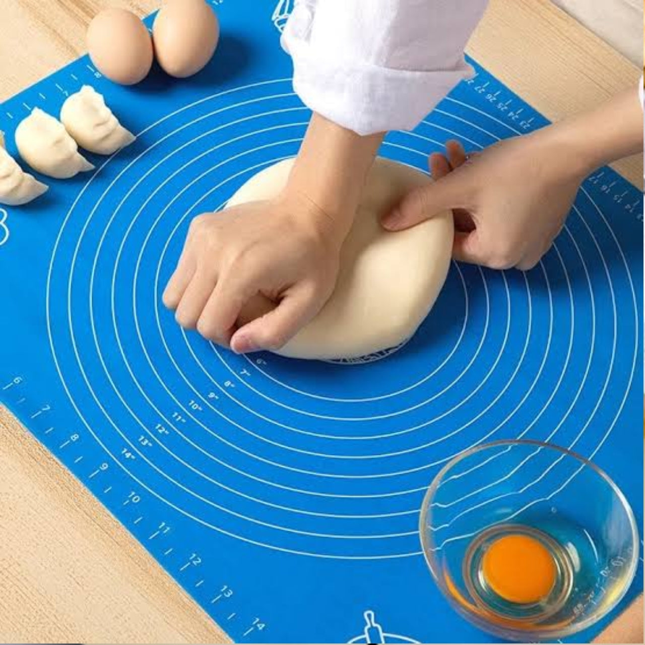 Silicone Dough Rolling Mat for Roti & Pastry