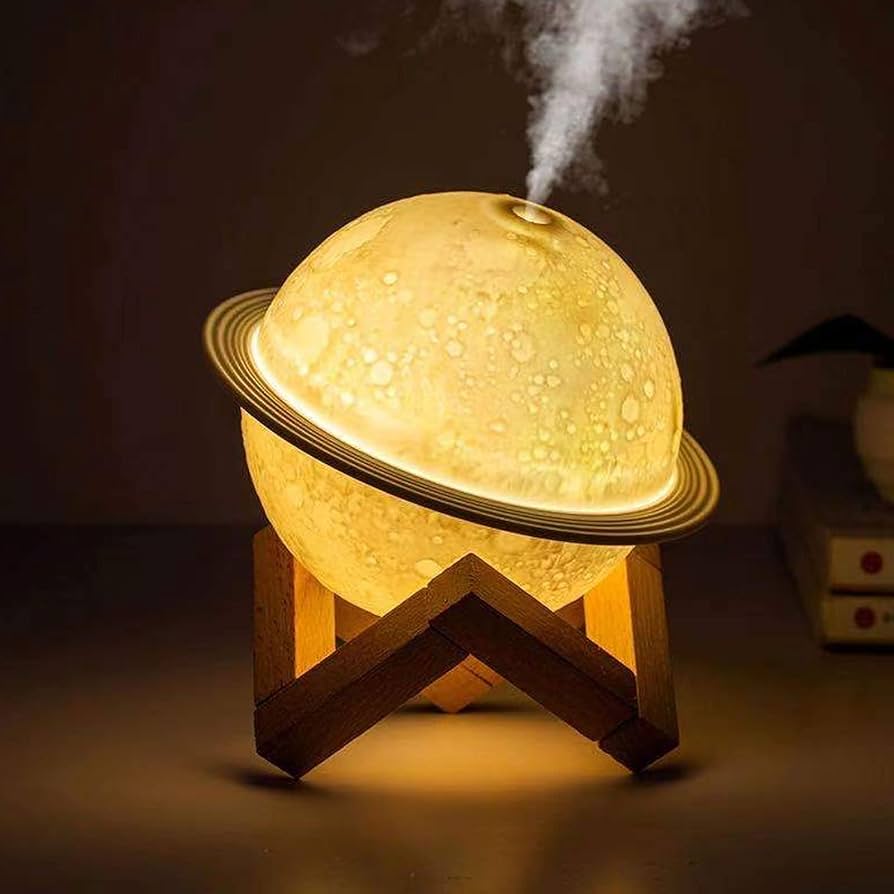 Planet Humidifier Household Aroma Diffuser Night Light 200ml