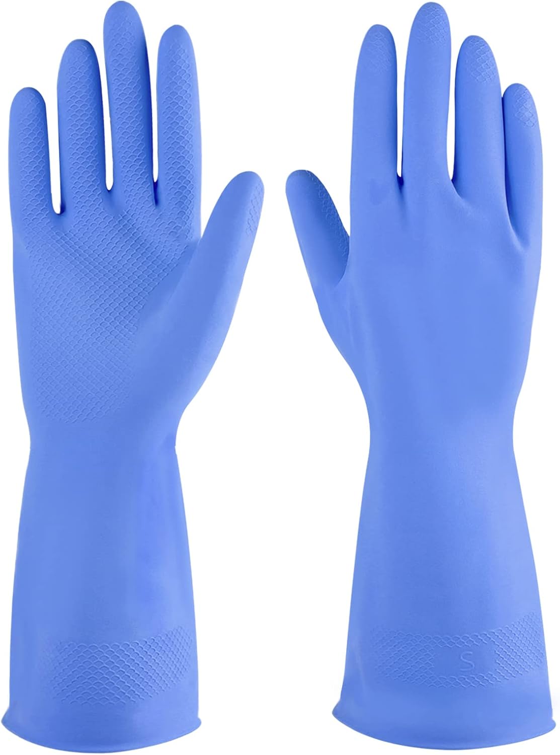 Multipurpose Natural Rubber Safety Gloves – Durable Hand Protection for Cleaning, Dishwashing, Gardening & Household Use