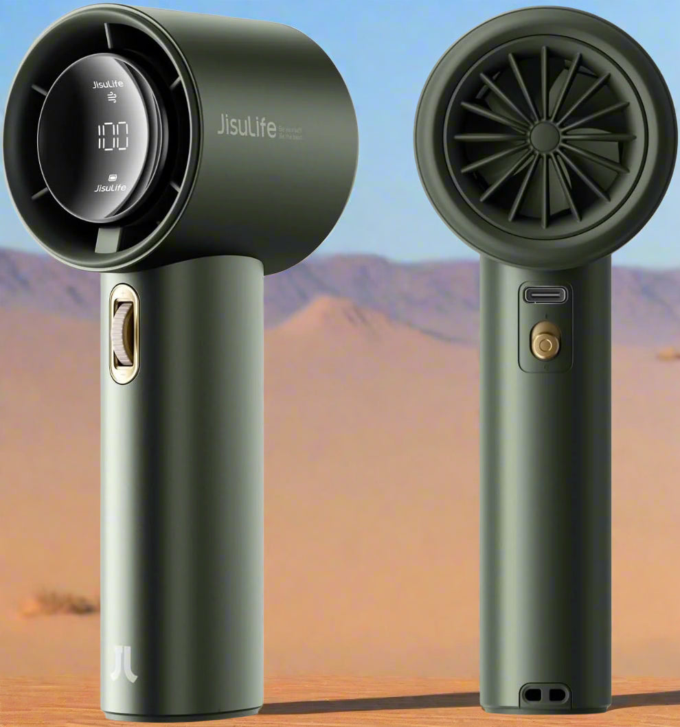 T11 Donut Shape Multi-function Mini Turbo Cooling Fan Portable Summer Fan Cooler