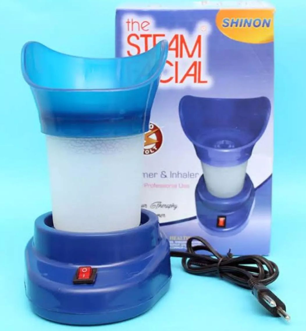 Steam Facial Inhaler & Humidifier – Nose, Face & Throat Vapor Therapy, Baby Steamer & Room Humidifier