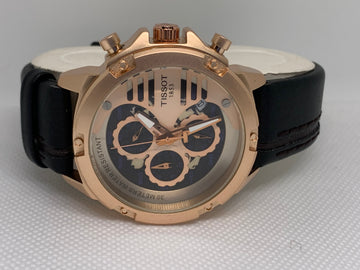 Tissot 1853 Saphire Crystal Stainless Steel Water Resistant Stylish Men's Belt Wrist Watch with Functional Date & Stop Watch