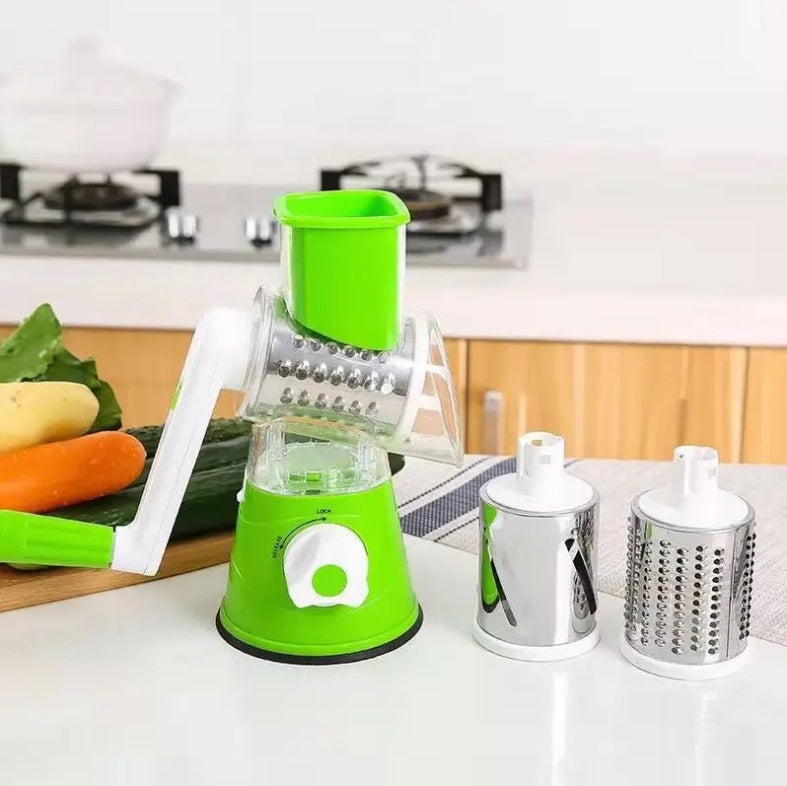 Stainless Steel Vegetable Cutter with Collection Basin – Mandoline Slicer for Finger Chips, Salads & Kitchen Use