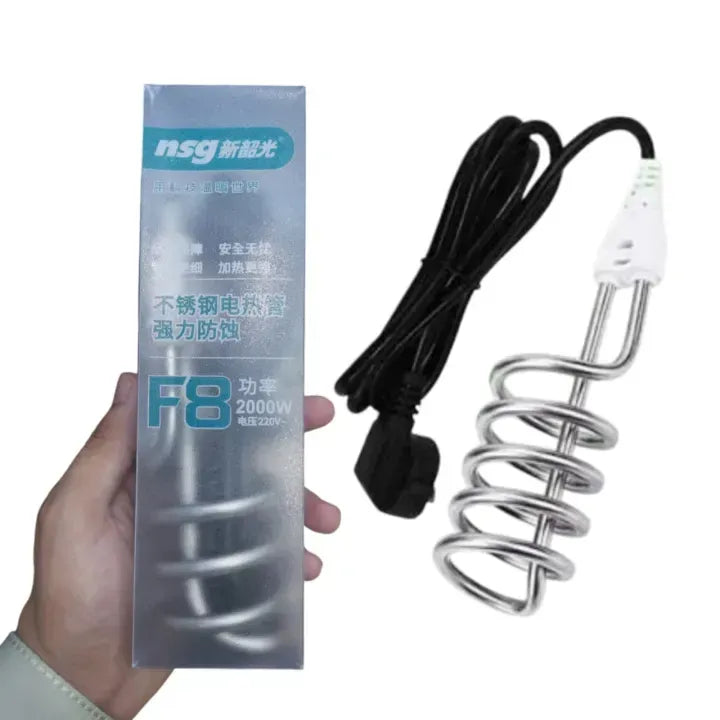 F7 / F8 / F9 2500W Waterproof Immersion Water Heater Rod – Fast Heating, Shockproof, Energy Efficient & Durable