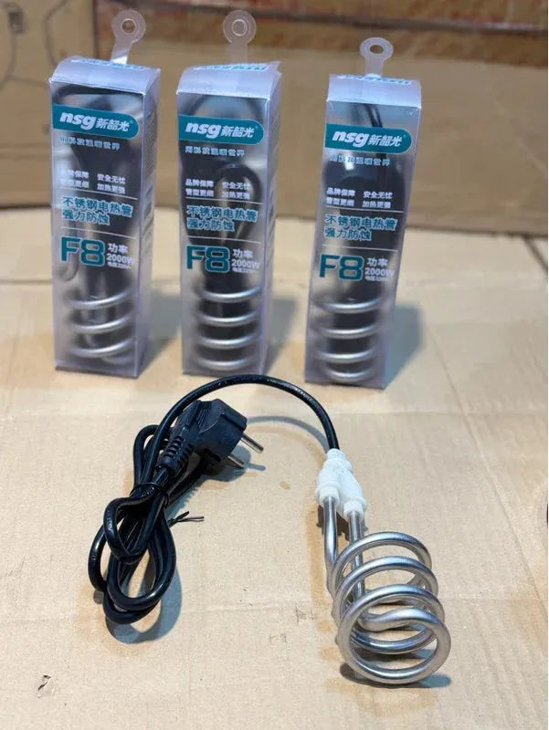 F7 / F8 / F9 2500W Waterproof Immersion Water Heater Rod – Fast Heating, Shockproof, Energy Efficient & Durable