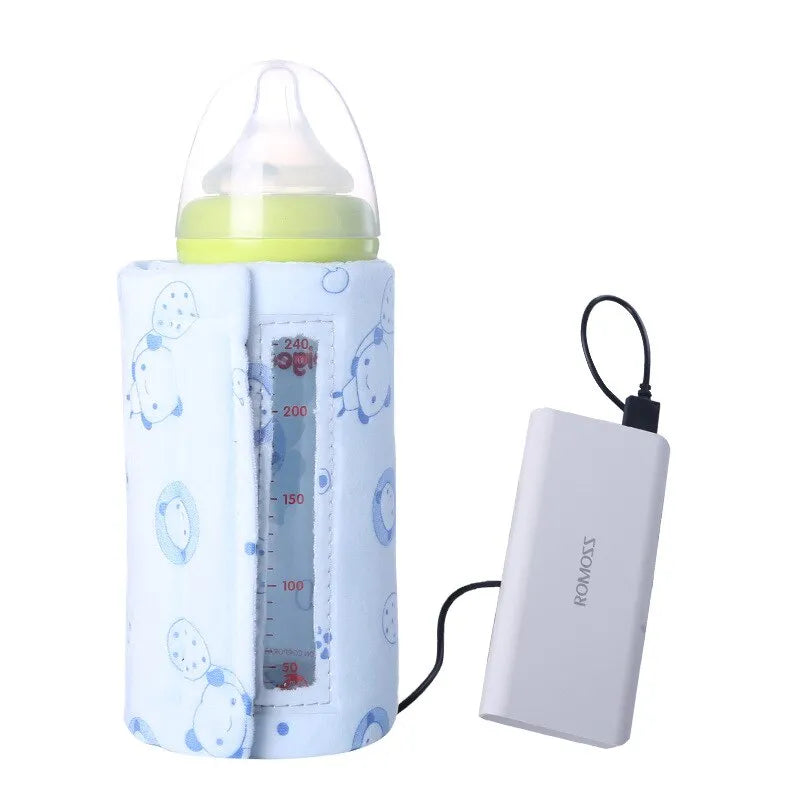 USB Baby Bottle Warmer Bag – Portable Travel Feeder