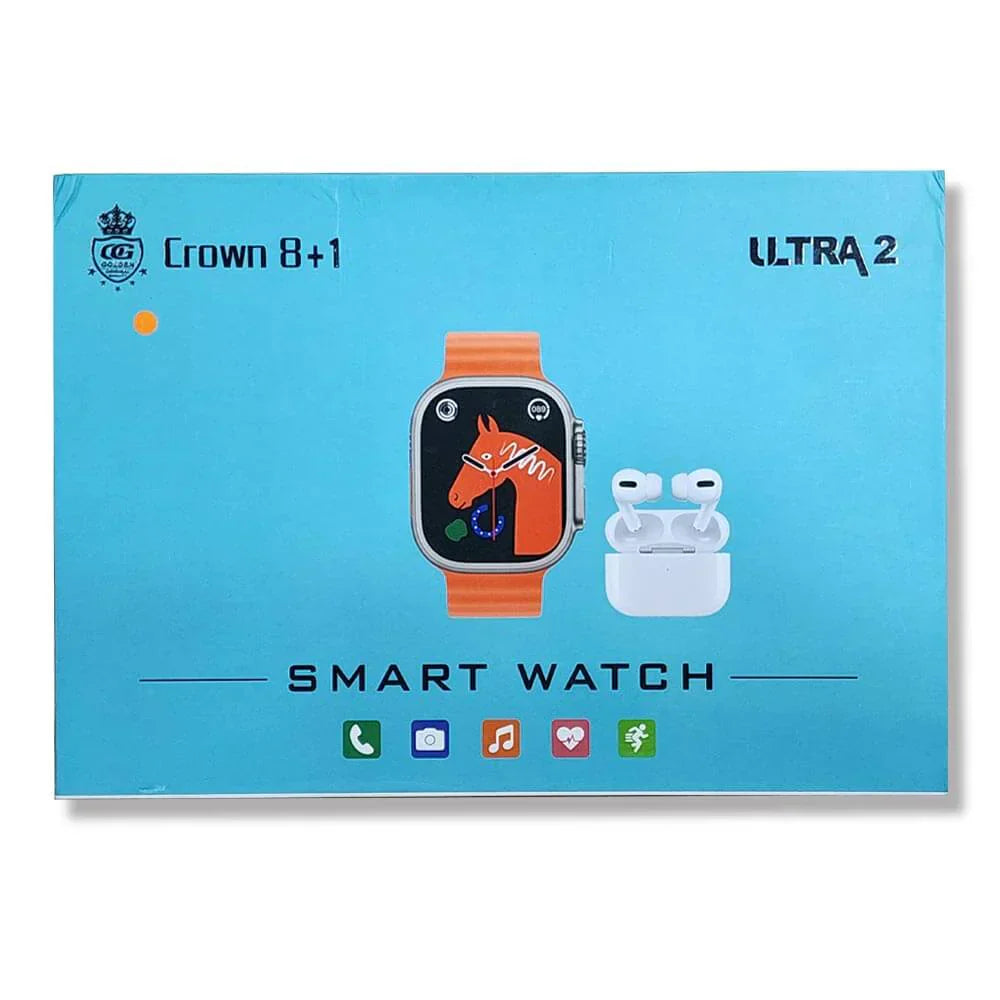 Crown 8 in 1 Ultra 2 Smart Watch