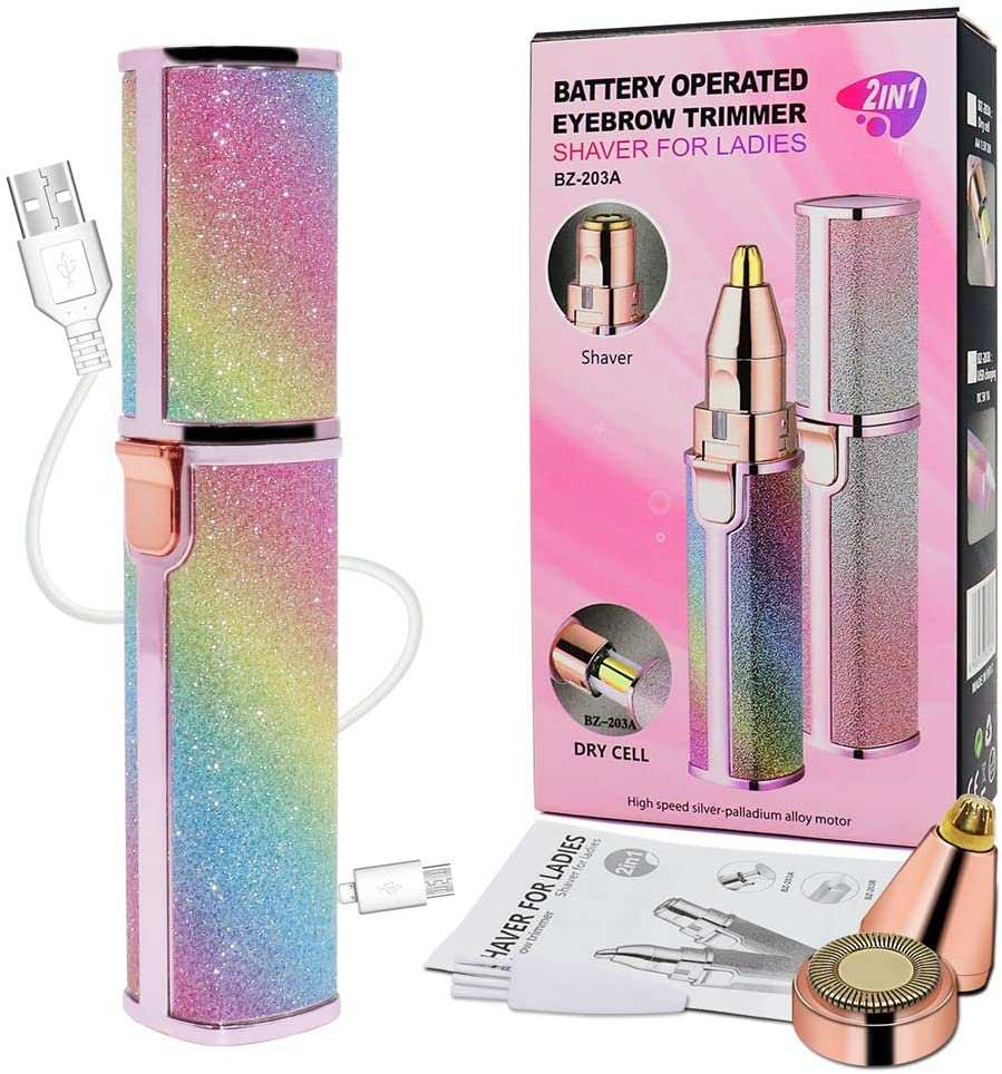 Battery Operated Eyebrow Trimmer Shaver for Ladies