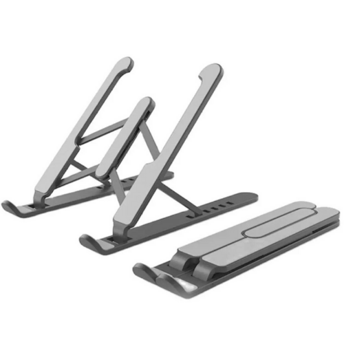 Multi-Position Foldable Laptop Stand | Adjustable Notebook Bracket for Ergonomic Viewing & Cooling