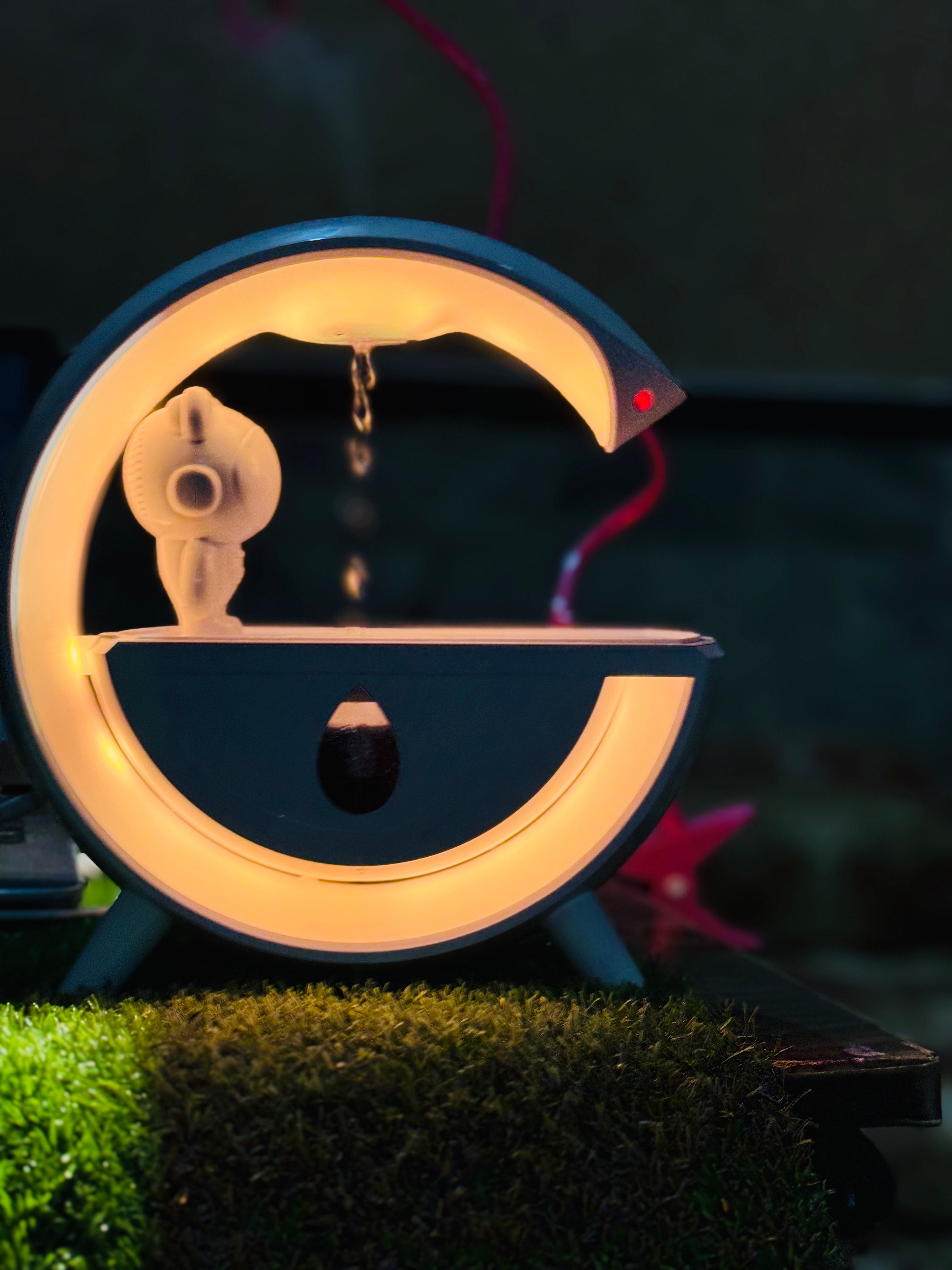 Multi Functional Bluetooth Speaker, Anti- Gravity Humidifier