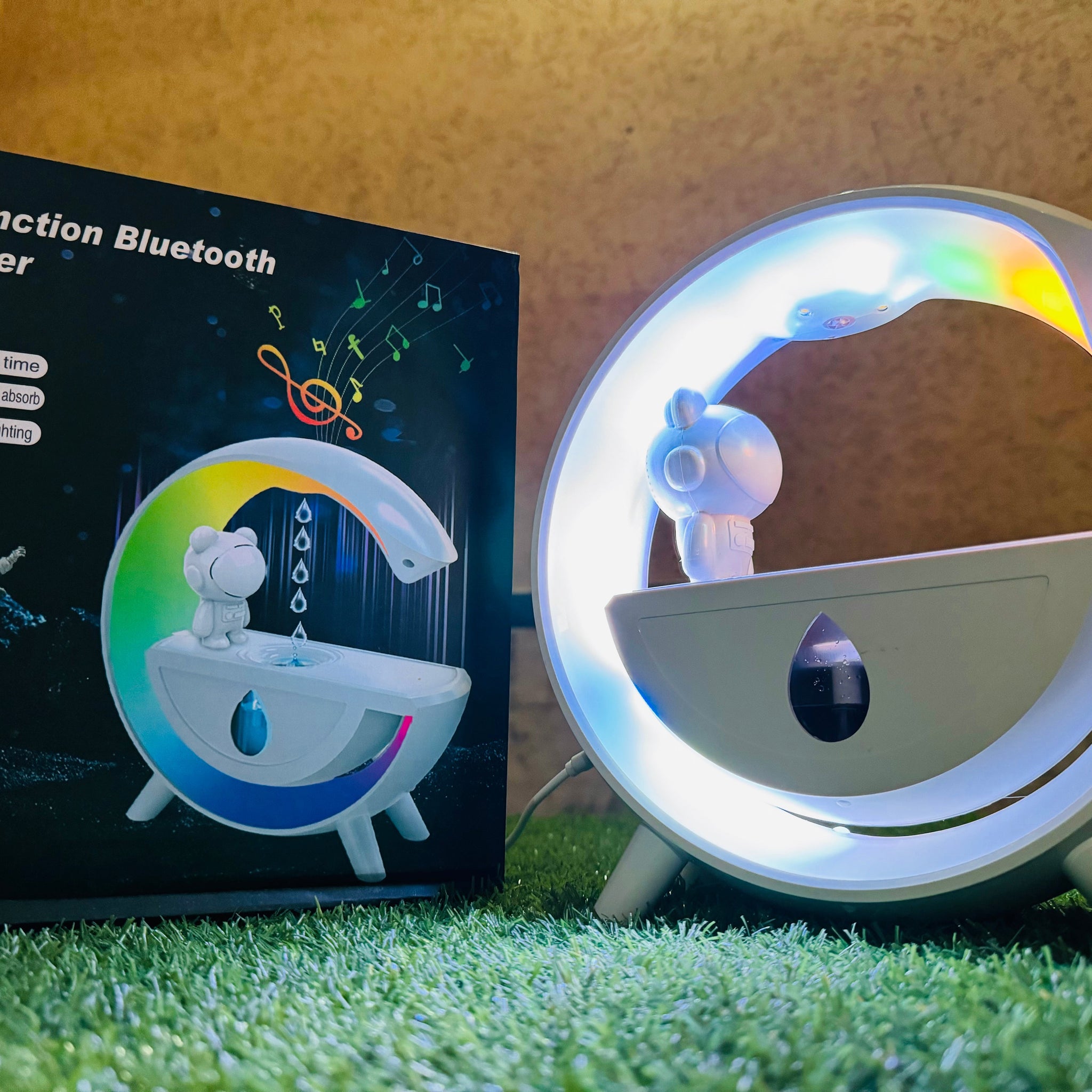 Multi Functional Bluetooth Speaker, Anti- Gravity Humidifier