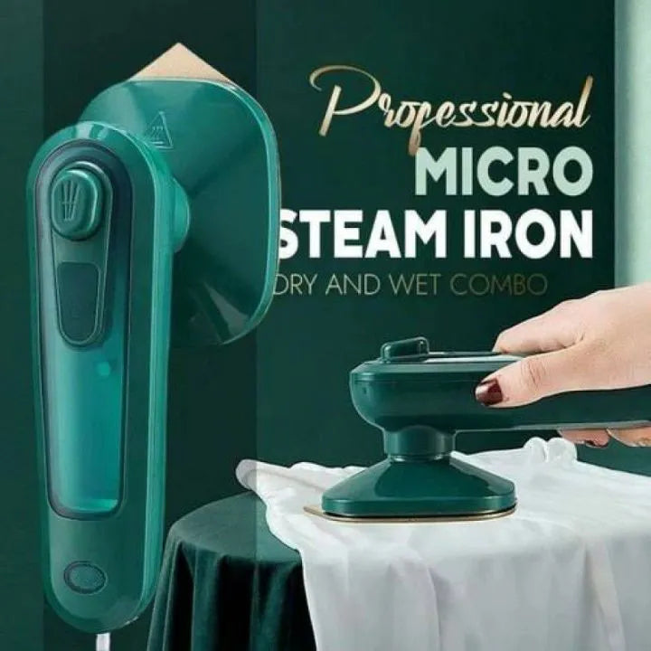 Portable Mini Steam Travel Iron – Handheld Rapid-Heat Ironing Machine for Home & Outdoor Use