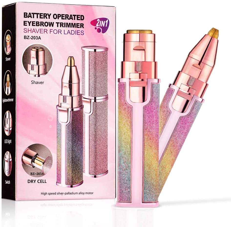 Battery Operated Eyebrow Trimmer Shaver for Ladies