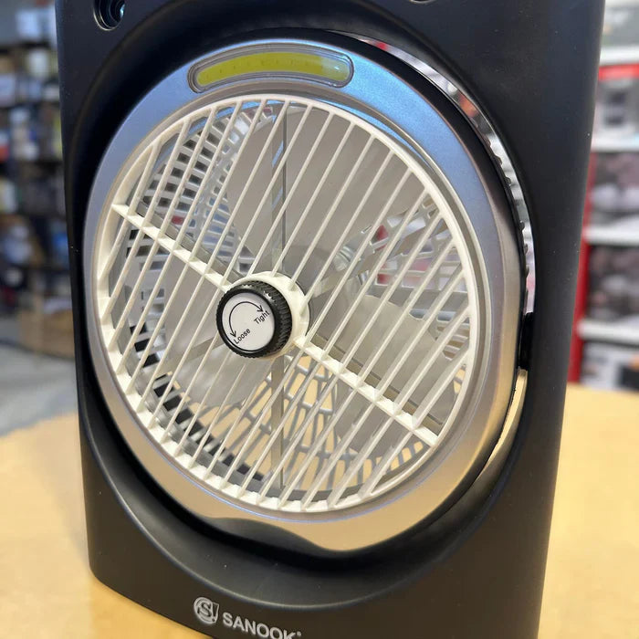 SANOOK 5 in 1 Rechargeable Air Cooling Fan+ 3 Mode LED Light+ RGB light+ Humidifier