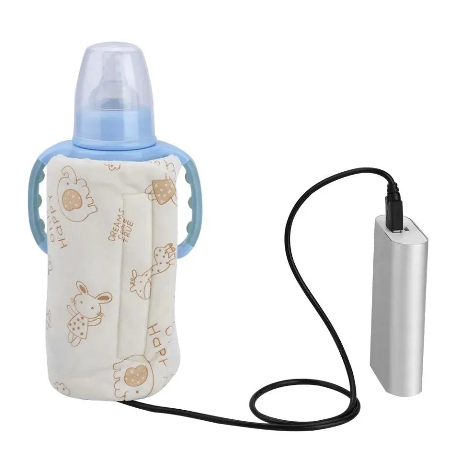 USB Baby Bottle Warmer Bag – Portable Travel Feeder