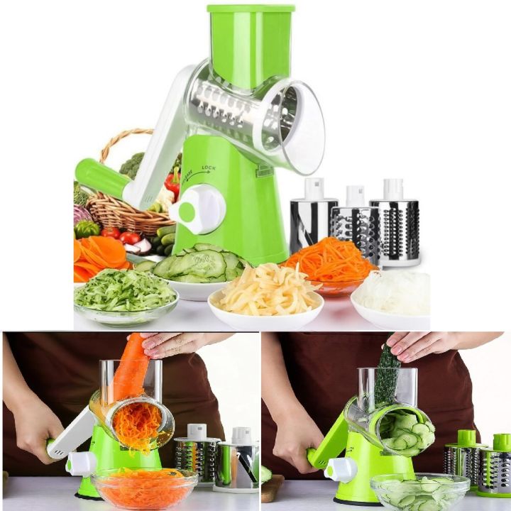 Stainless Steel Vegetable Cutter with Collection Basin – Mandoline Slicer for Finger Chips, Salads & Kitchen Use