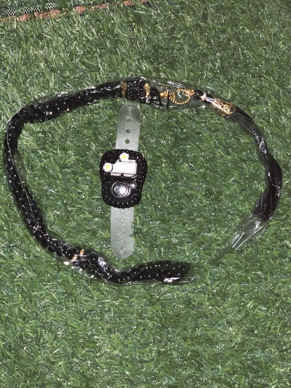 Combo of  Digital and Manual Tasbeeh 4 Colors with Gift Box