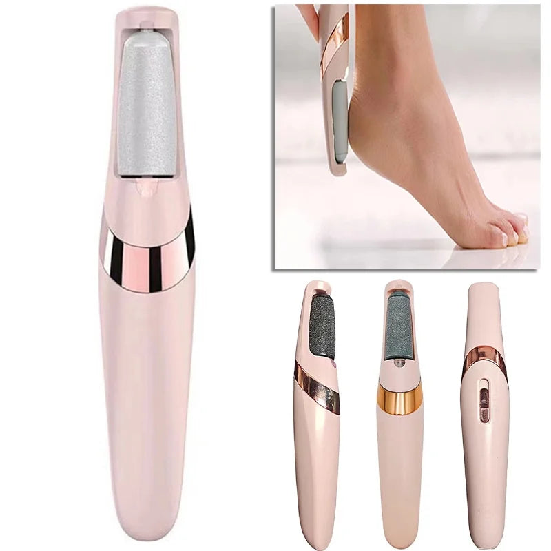 Electric Callus Remover for Feet – Rechargeable Waterproof Pedicure Tool & Portable Foot File