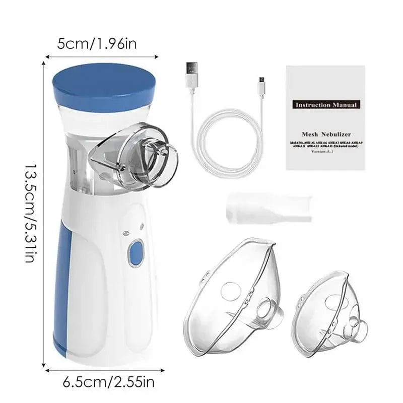 JSL-W302 Portable Mesh Nebulizer – Ultra-Silent & Powerful for Adults and Children