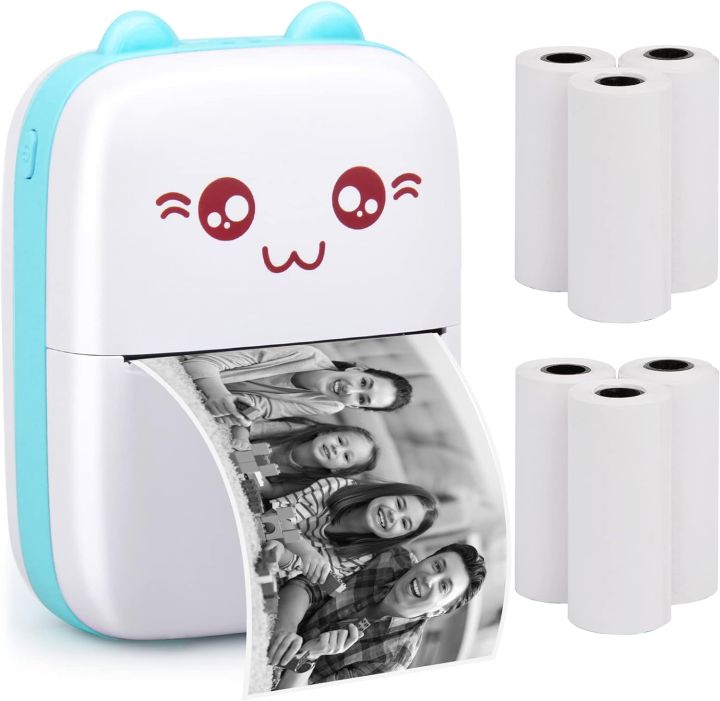 Portable Thermal Mini Photo, Text & Sketch  Inkless  Label Printer