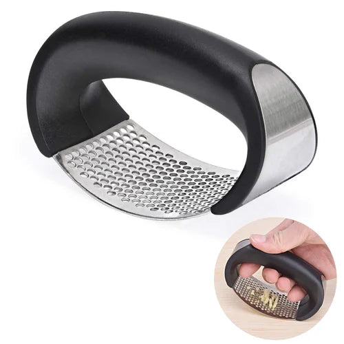 Garlic Press | Manual Household Garlic Crusher & Mincer | Kitchen Tool for Easy Garlic & Ginger Grinding