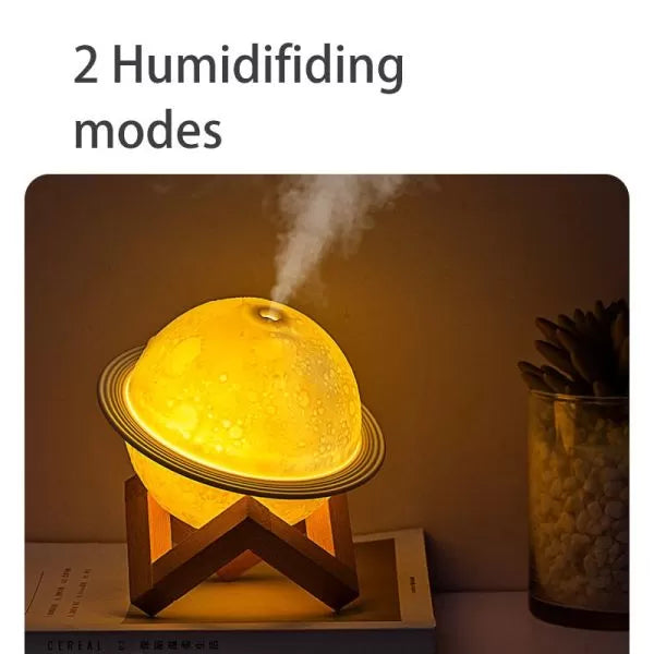 Planet Humidifier Household Aroma Diffuser Night Light 200ml