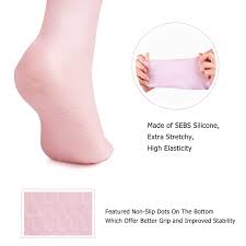 Silicone Moisturizing Socks for Women – Soft Gel Heel Care Socks, Cracked Heel Repair & Foot Hydration