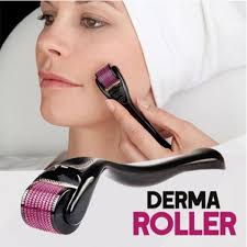 Derma Roller 0.5mm | Titanium Microneedle Facial Roller for Skin Care, Microdermabrasion & Microneedling Therapy