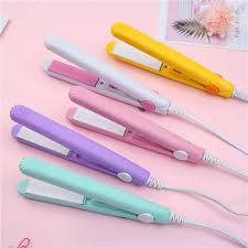 Mini Hair Straightener | Portable Travel Size Hair Straightener & Curler | Ceramic Tourmaline Flat Iron for Quick Styling | A1 Quality Mini Hair Straightening Tool for Women