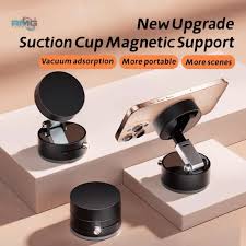 Magnetic Car Mobile Holder Dashboard – Strong Suction Grip, 360° Rotation, Hands-Free Universal Phone Mount for Car, Table & Gym