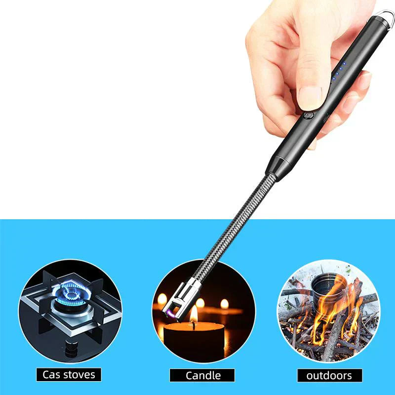 USB Rechargeable Flameless Arc Flexible  Lighter